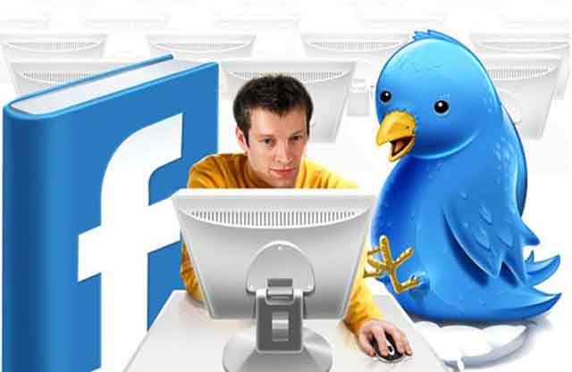 Facebook e Twitter