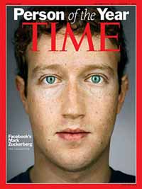 Capa da Time de 2010, Personalidade do Ano com Mark Zuckerberg